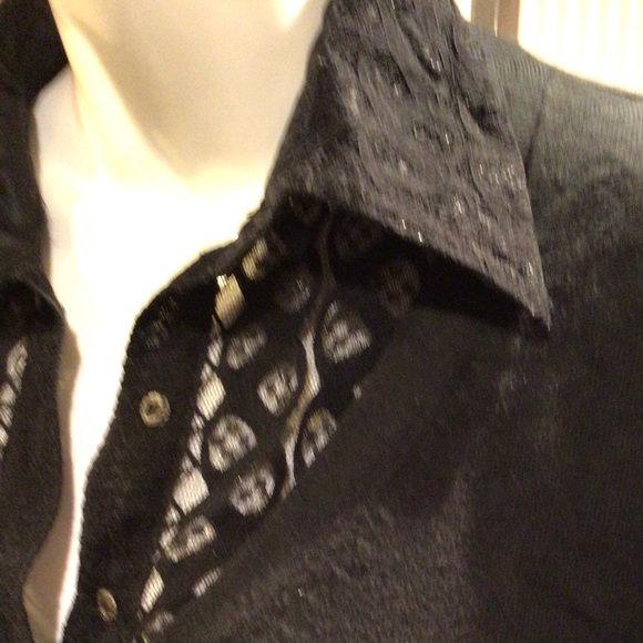 Black wool long sleeve pullover style top Preloved - Picture 2 of 6